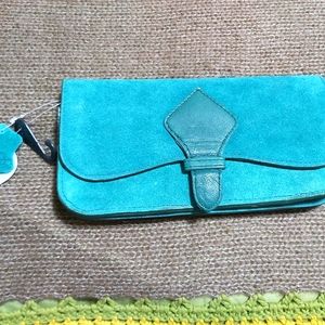Brand new suede wallet